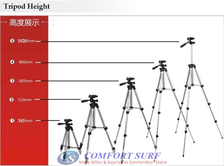 Foldable Camcorder & Camera Tripod